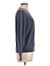 Quince 100% Cashmere Solid Blue Cashmere Pullover Sweater Size L - photo 4