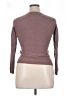 Pure Collection 100% Cashmere Pink Brown Cashmere Pullover Sweater Size 14 - photo 2