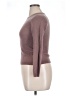 Pure Collection 100% Cashmere Pink Brown Cashmere Pullover Sweater Size 14 - photo 5