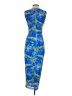 Taylor Print Blue Cocktail Dress Size XS - photo 2