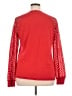 Automet Red Long Sleeve Blouse Size XL - photo 2