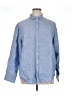 Everlane 100% Flax Blue Long Sleeve Button-Down Shirt Size 16 - photo 1