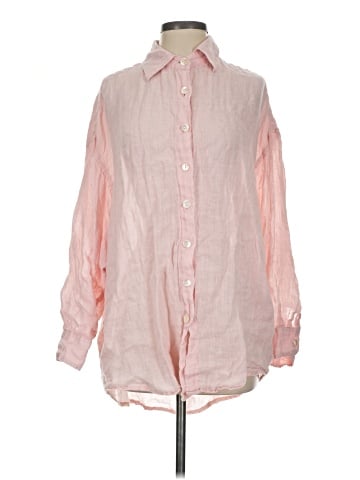 Vitamin A Long Sleeve Button-Down Shirt (view 1)