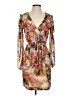 Walter Baker 100% Polyester Print Orange Cocktail Dress Size XS - photo 1