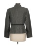 Emily... 100% Polyester Houndstooth Gray Blazer Size 8 - photo 2