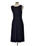 Boden Solid Blue Casual Dress Size 10R - photo 2