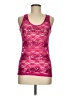 Vanity 100% Polyester Pink Tank Top Size M - photo 1