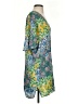 Zara Basic Print Green Casual Dress Size S - photo 4