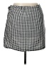 Madewell Checkered-gingham Black Casual Skirt Size 10 - photo 2