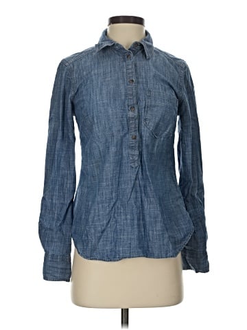 Merona Long Sleeve Button-Down Shirt (view 1)
