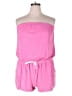 No Boundaries Solid Pink Romper Size 3X - photo 1