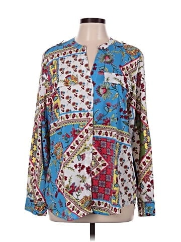 Calvin Klein Long Sleeve Blouse (view 1)