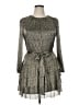 MSK Animal Print Gray Casual Dress Size XL Petite - photo 1