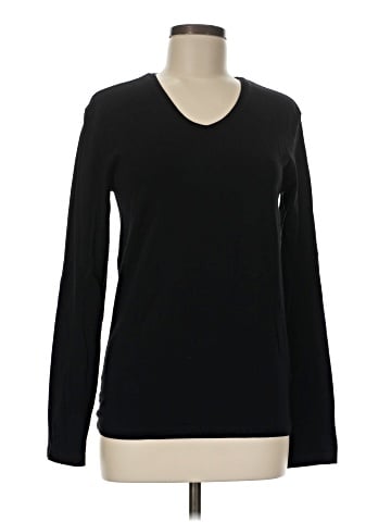 Zara Basic Long Sleeve T-Shirt (view 1)