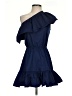 Devlin Solid Blue Casual Dress Size XS - photo 1