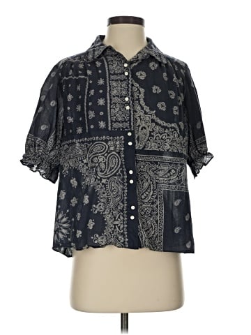 The Great. Short Sleeve Blouse (view 1)
