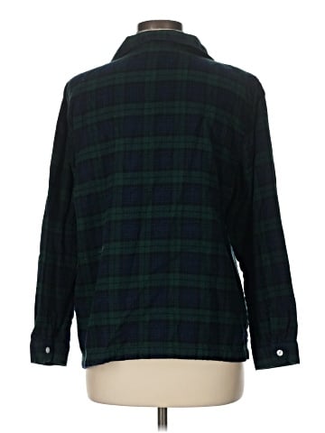 L.L.Bean 3/4 Sleeve Button-Down Shirt (view 2)