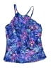 Tempt Me Tropical Blue Swimsuit Top Size XL - photo 1