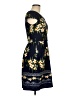 En Focus Studio Print Black Casual Dress Size 8 - photo 4