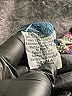 Johnny Was 100% Polyester Blue 3/4 Sleeve Blouse Size L - photo 8