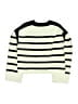 Zara Stripes Ivory Pullover Sweater Size 13 - 14 - photo 2