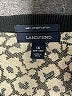 Lands' End 100% Supima Cotton Animal Print Black Cardigan Size 1X - photo 7