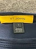 St. John Blue Short Sleeve Top Size S - photo 7