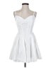 Unbranded 100% Polyester White Cocktail Dress Size S - photo 1