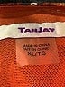 TanJay Orange 3/4 Sleeve Blouse Size XL - photo 7