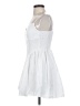 Unbranded 100% Polyester White Cocktail Dress Size S - photo 5
