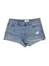 Paige Blue Denim Shorts Size 28 waist - photo 1