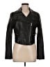 BCBGMAXAZRIA 100% Leather Black Leather Jacket Size M - photo 1