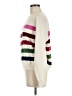 Boden 100% Cotton Color Block Ivory Pullover Sweater Size M - photo 5