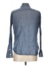 Forever 21 Blue Long Sleeve Button-Down Shirt Size L - photo 2