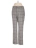 Free People Plaid Gray Casual Pants Size 2 - photo 1