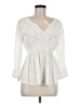 William Rast Ivory 3/4 Sleeve Blouse Size M - photo 1
