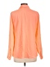 Attention 100% Polyester Color Block Orange 3/4 Sleeve Blouse Size L - photo 2