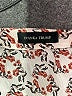 Ivanka Trump 100% Polyester Floral Ivory Short Sleeve Blouse Size L - photo 7