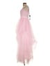 BCBGMAXAZRIA Solid Pink Cocktail Dress Size 2 - photo 5