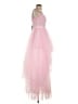 BCBGMAXAZRIA Solid Pink Cocktail Dress Size 2 - photo 4