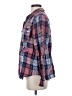 Johnny Was Plaid Blue Long Sleeve Button-Down Shirt Size S - photo 5