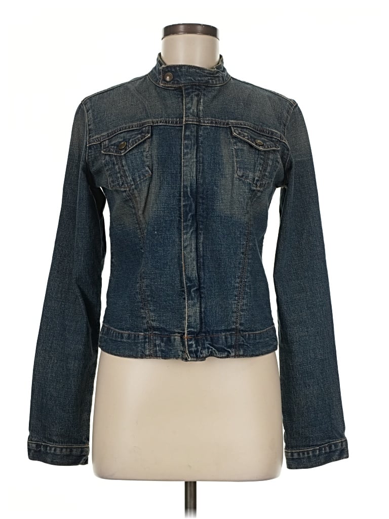 Pre-owned Express Denim Jacket In Blue