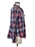 Johnny Was Plaid Blue Long Sleeve Button-Down Shirt Size S - photo 4