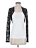 Allegra K White Black Shrug Size S - photo 1
