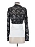 Allegra K White Black Shrug Size S - photo 2