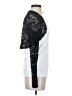 Allegra K White Black Shrug Size S - photo 4