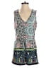 Bebop 100% Polyester Paisley Blue Romper Size XS - photo 1