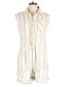 Blank NYC 100% Linen Stripes Ivory Romper Size L - photo 1