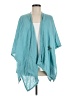 Soft Surroundings 100% Cotton Teal Kimono One size - photo 1