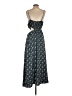 J.Crew 100% Polyester Paisley Gray Casual Dress Size M - photo 2
